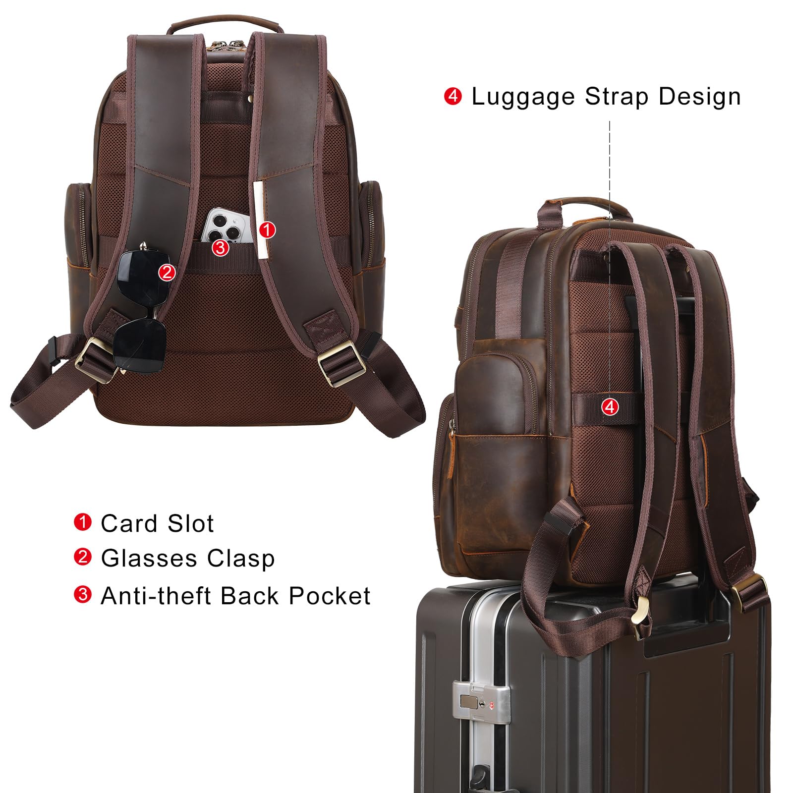 Vintage Leather Journey Companion